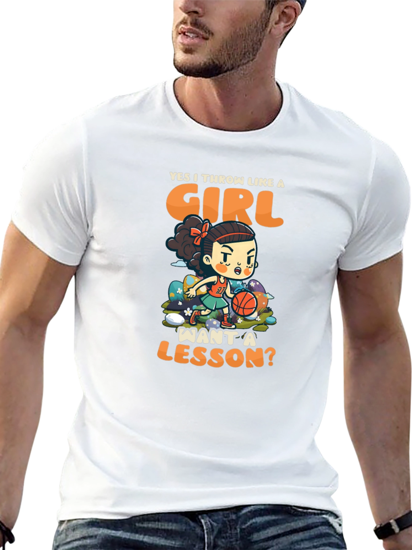 Yes I Throw Like a Girl T-Shirt