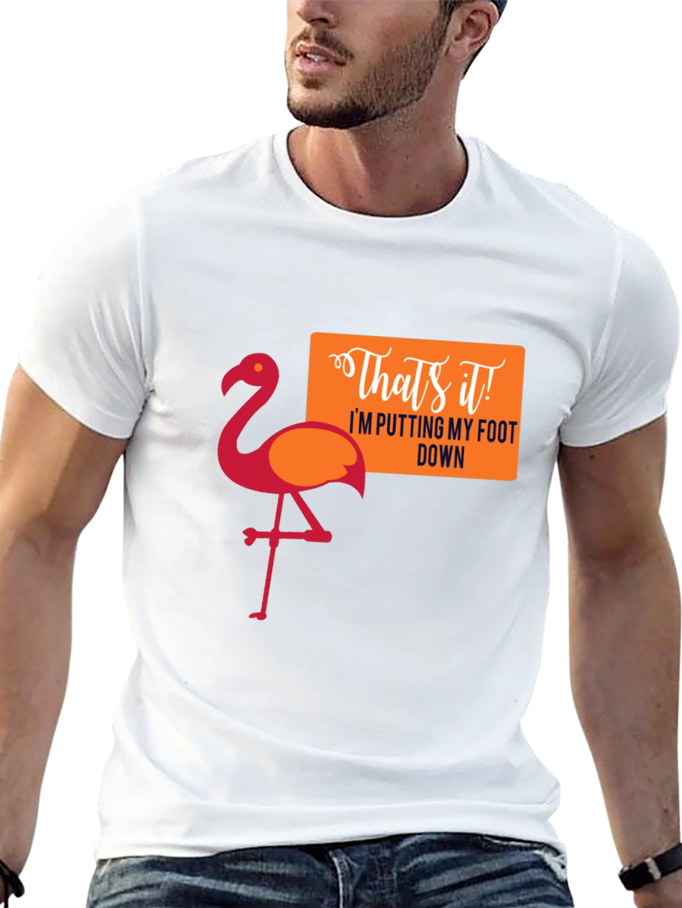 Flamingo Thats It! Graphic T-Shirt