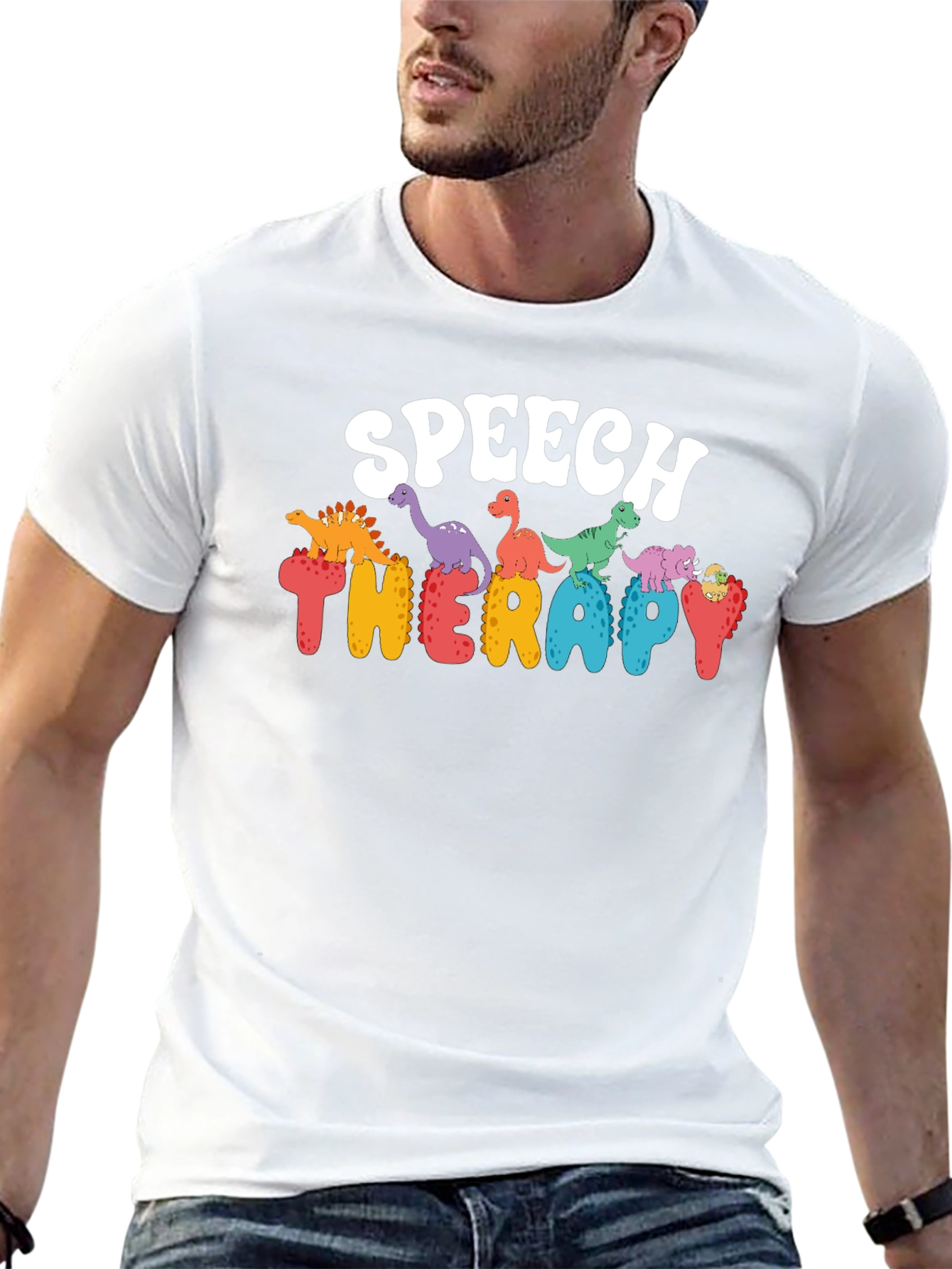 Speech Therapy Dinosaur T-Shirt