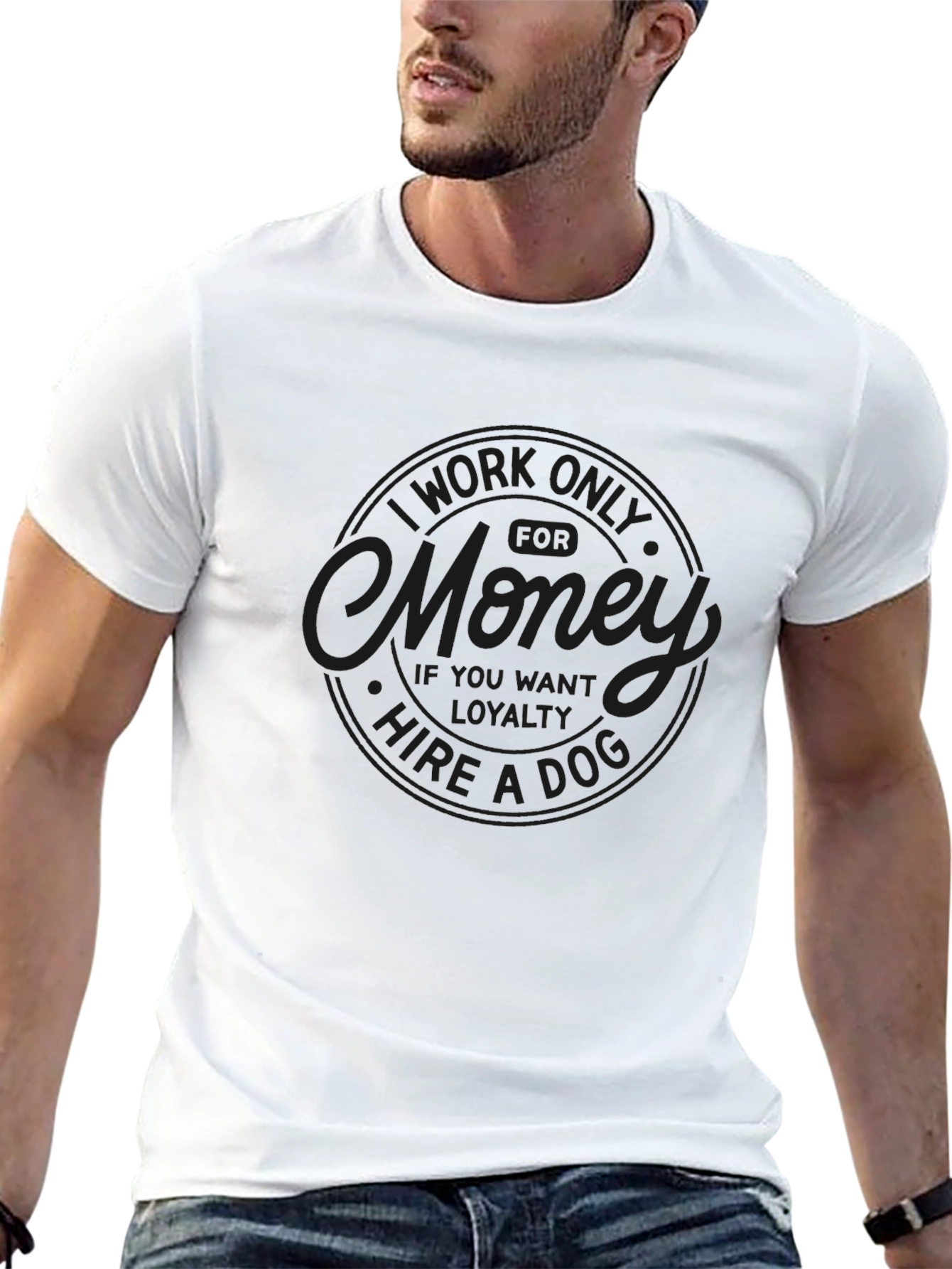 Work Only for Money Graphic Tee