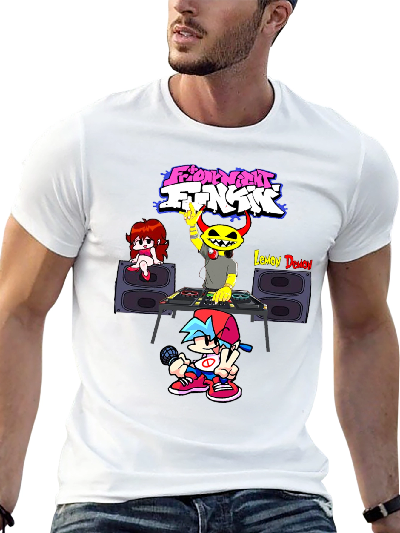 Friday Night Funkin Graphic T-Shirt