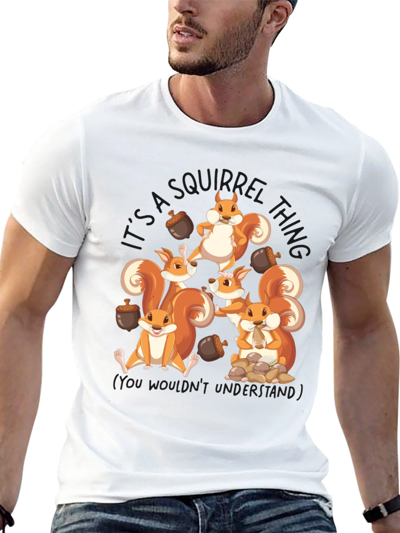 Squirrel T-Shirt - A Squirrel Thing Design