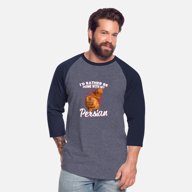 Persian Cat I'd Rather Be Home With My