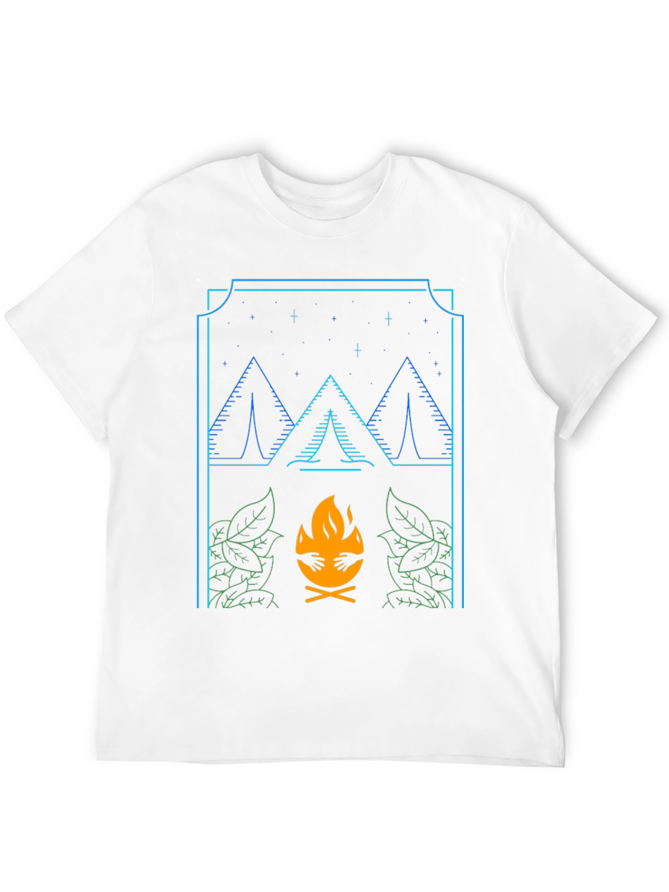 Camping Graphic T-Shirt - Nature Adventure Tee