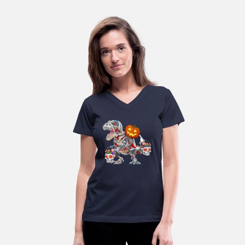 Pumpkin Riding Zombie Mummy Dinosaur Halloween