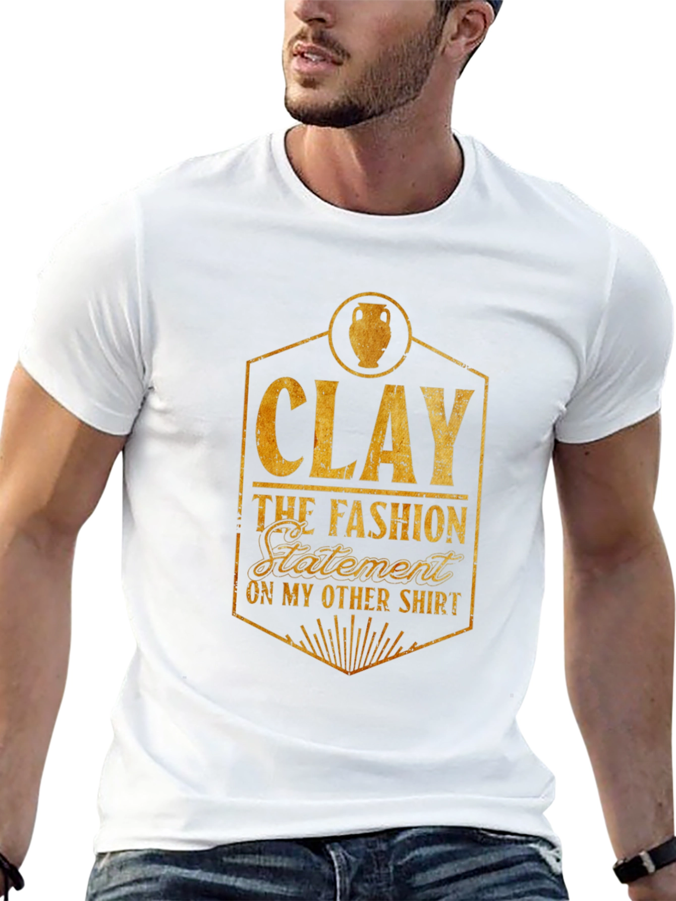 Clay The Fashion Statement Graphic Tee