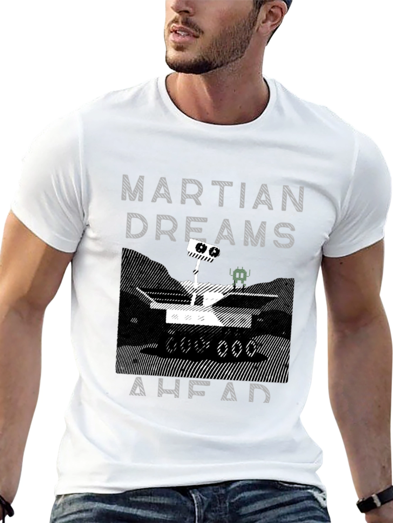 Martian Dreams Graphic T-Shirt
