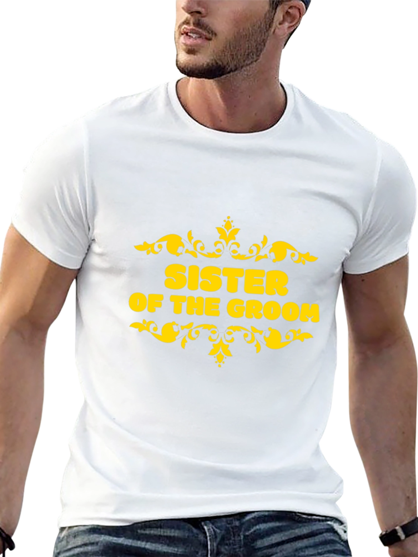 Sister of the Groom T-Shirt - Wedding Party Apparel