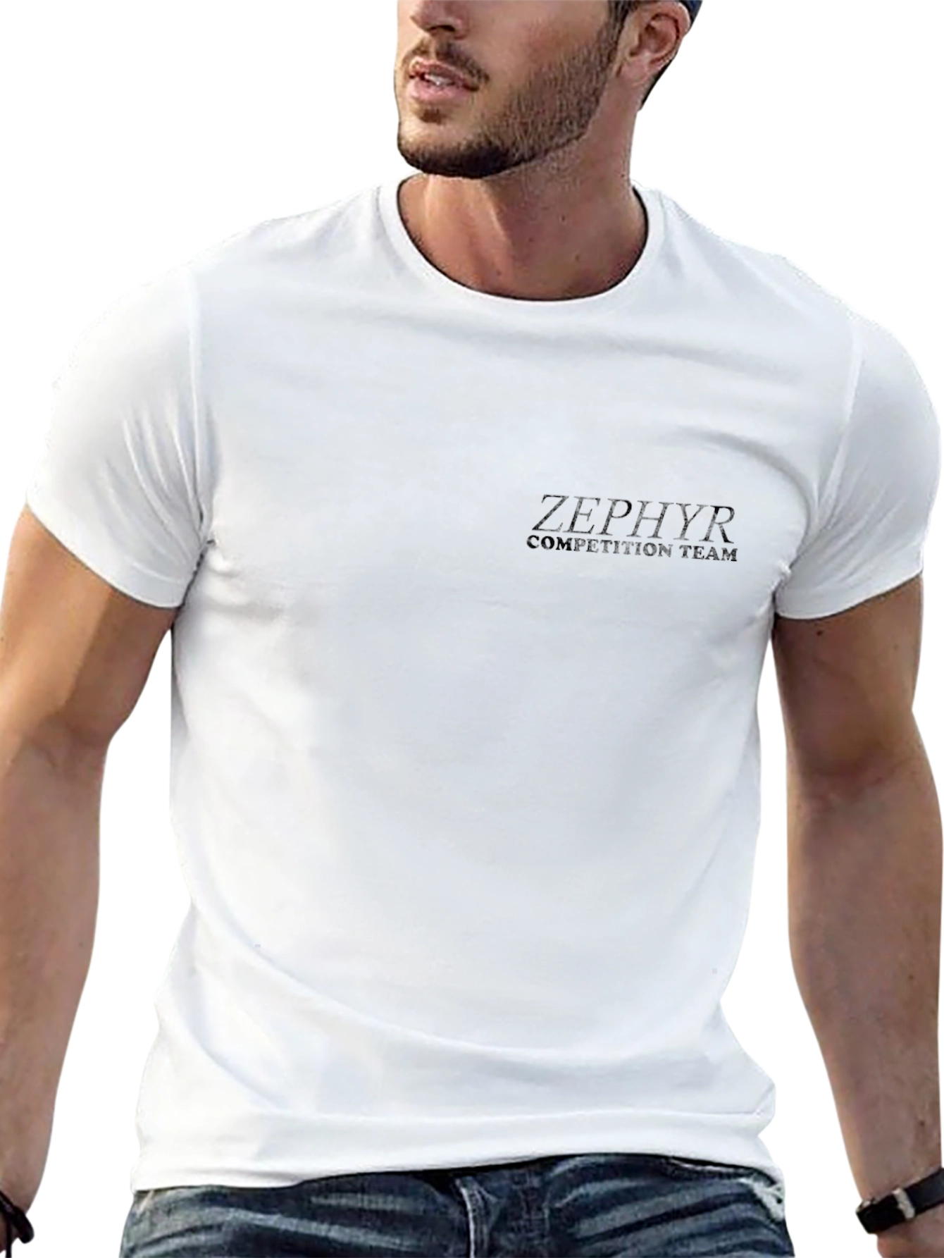 Mens Zephyr Competition Team Black T-Shirt