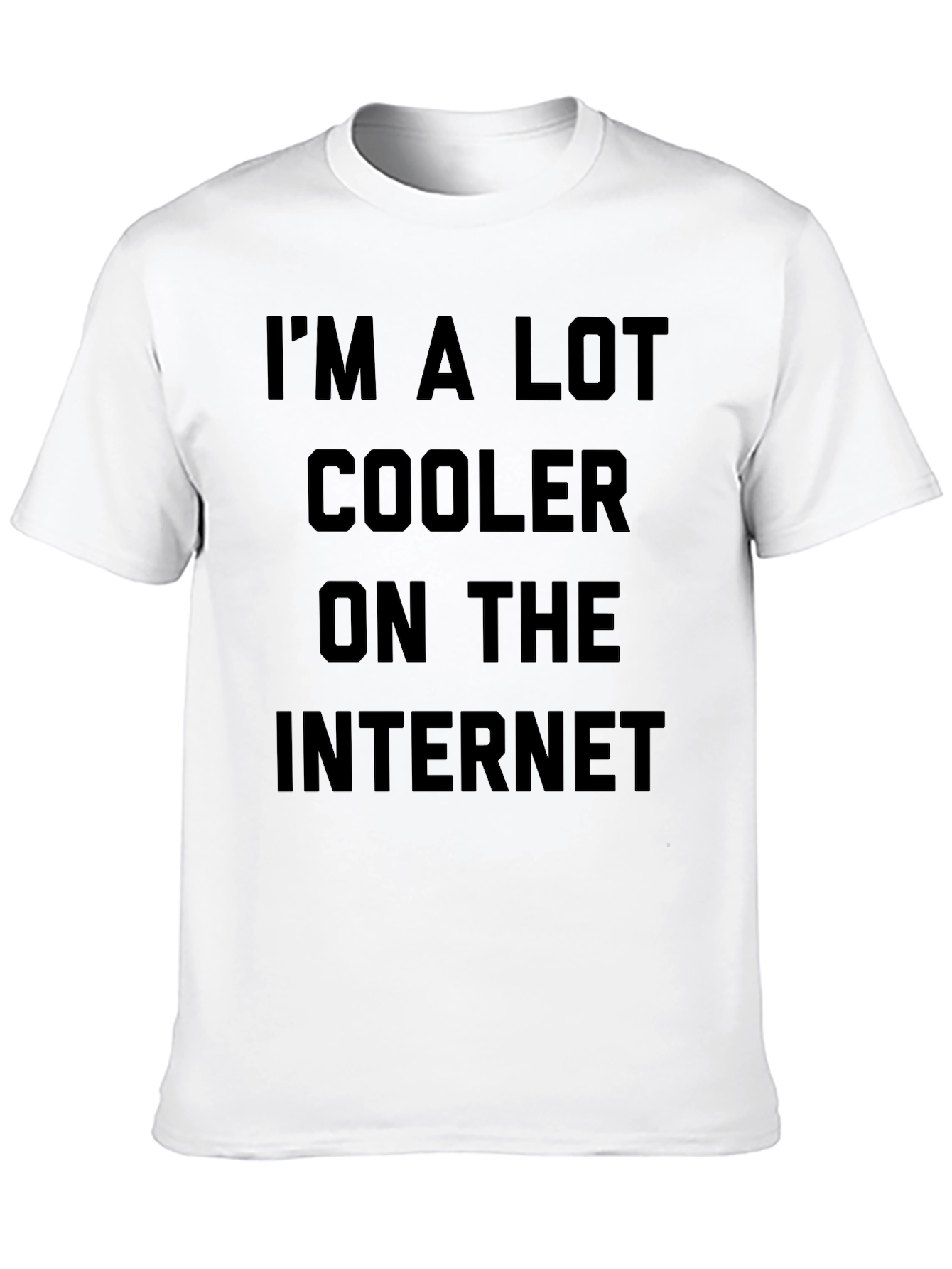 Im a Lot Cooler on the Internet T-Shirt