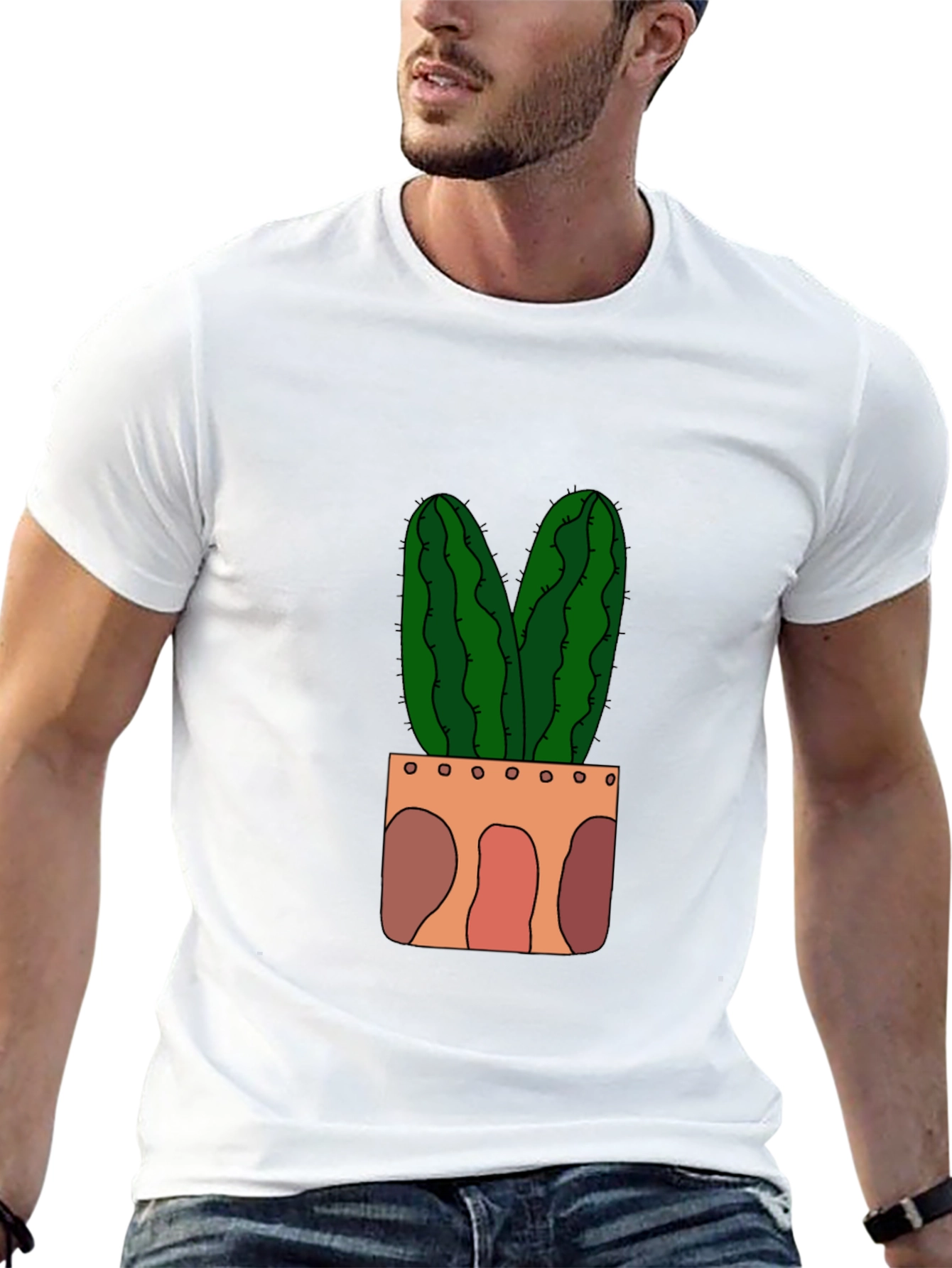 Cactus Pot Graphic Tee