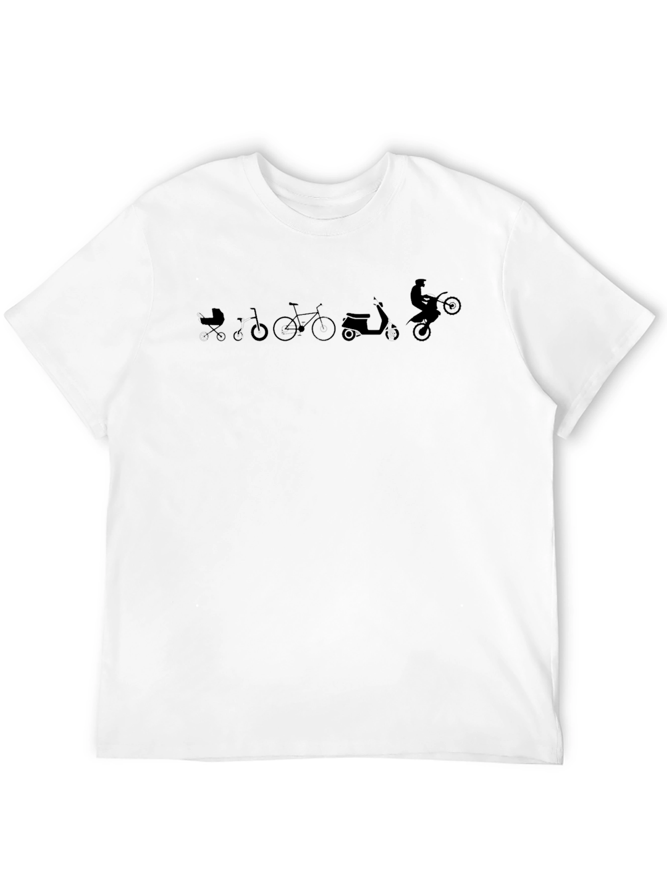 Evolution of Ride Black T-Shirt