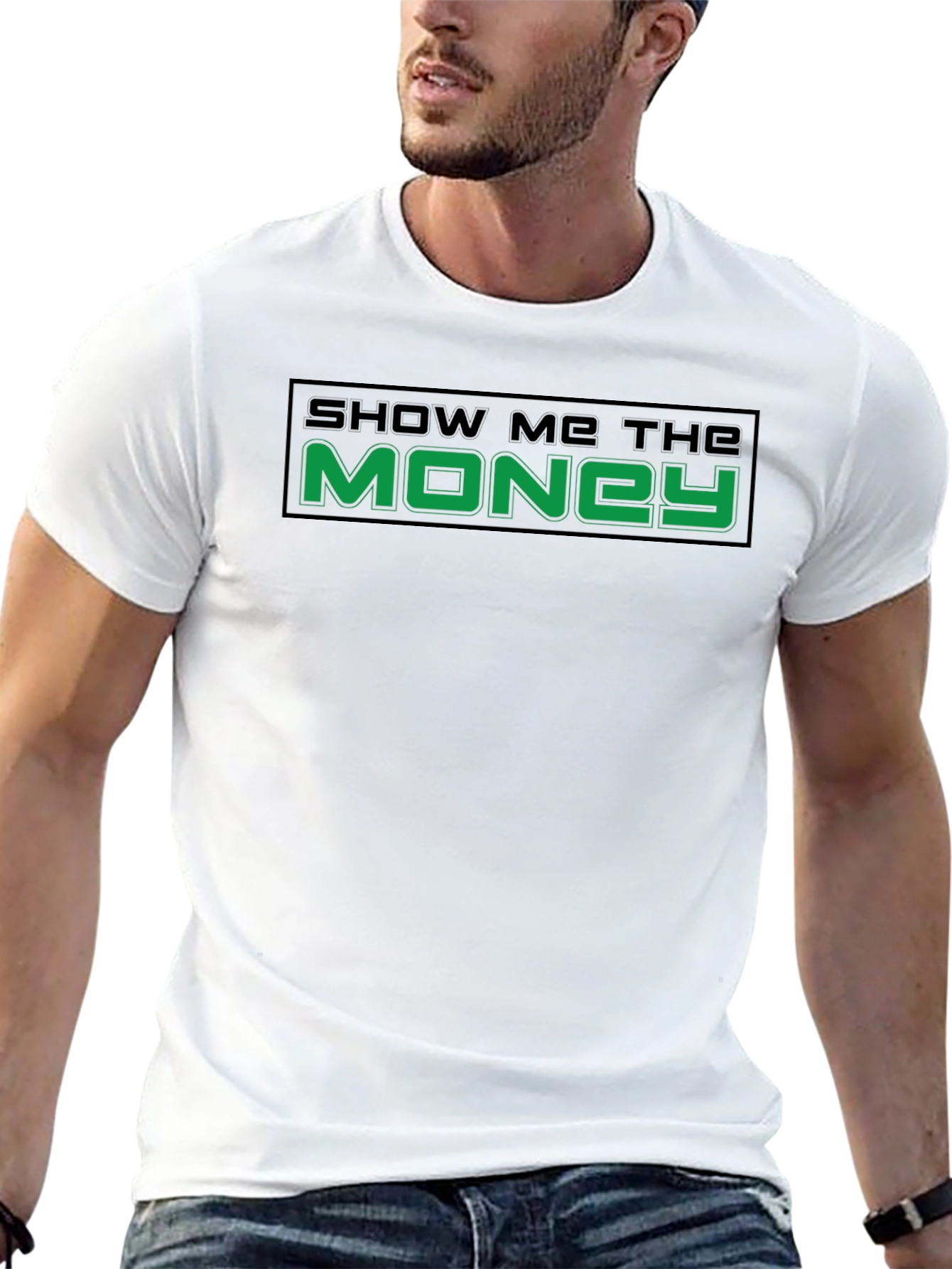 Show Me The Money Graphic Tee - Black