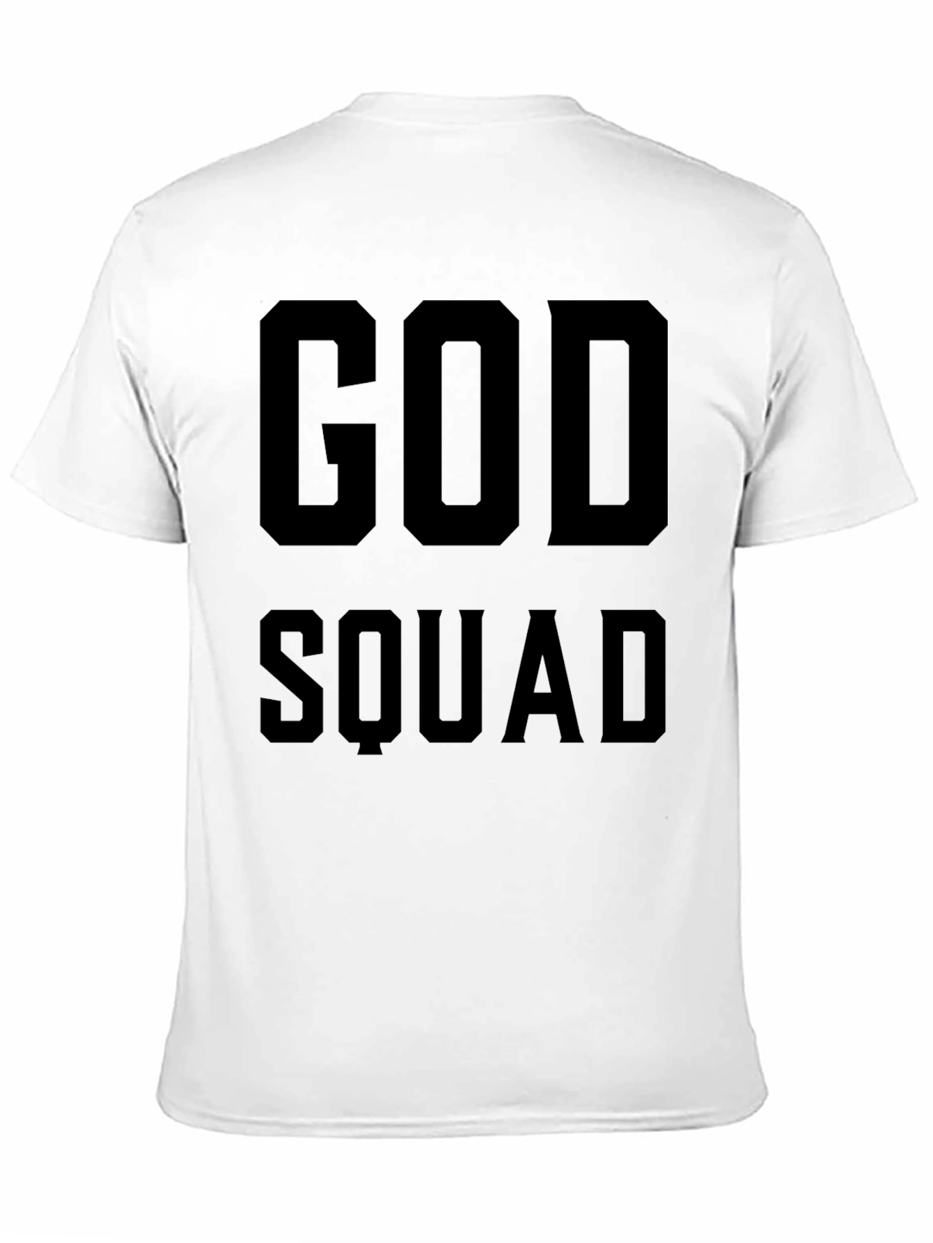 God Squad Graphic Print Tee - Black