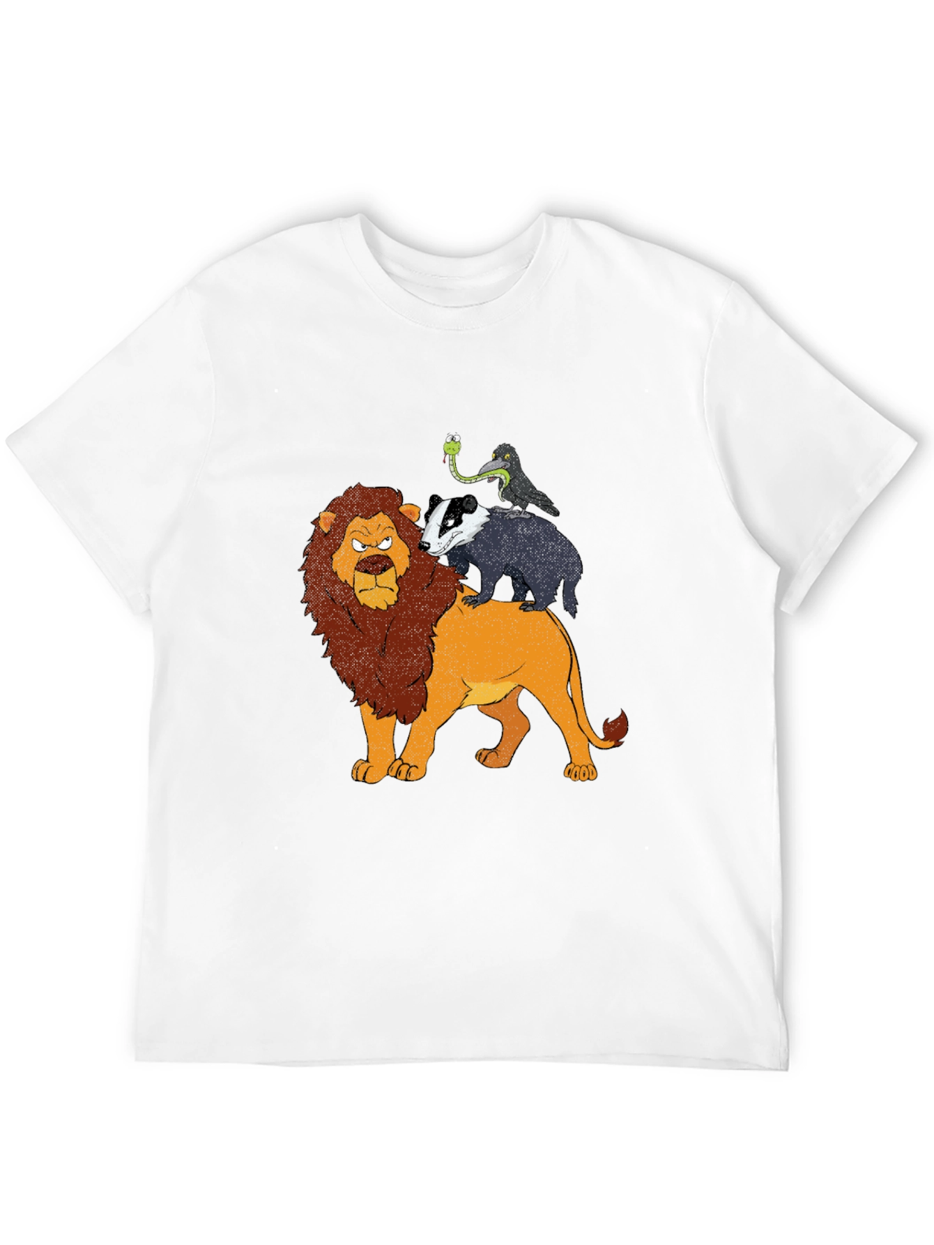 Lion Badger Raven T-Shirt