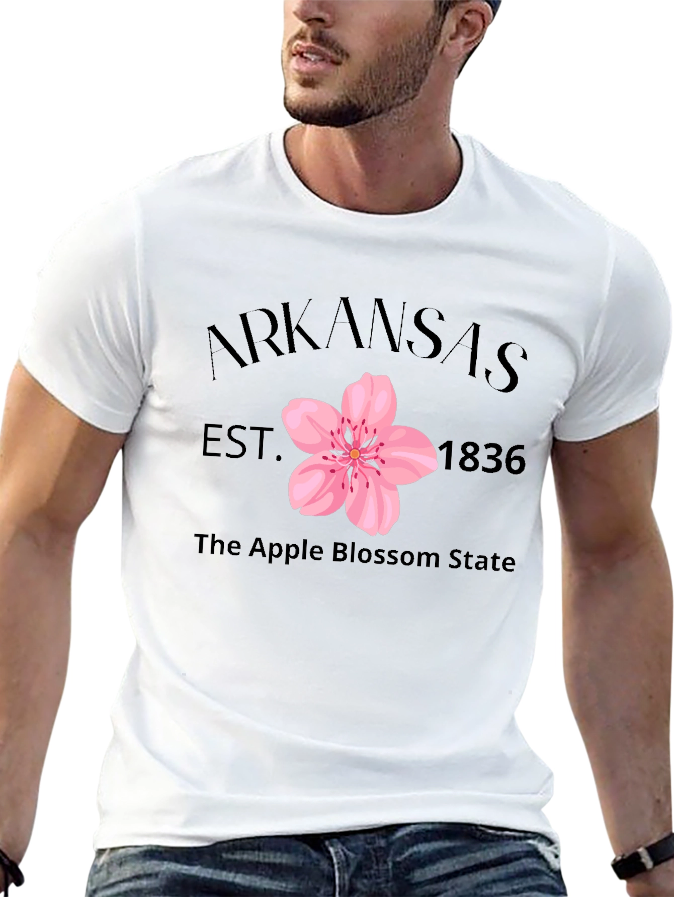 Arkansas Apple Blossom State T-Shirt
