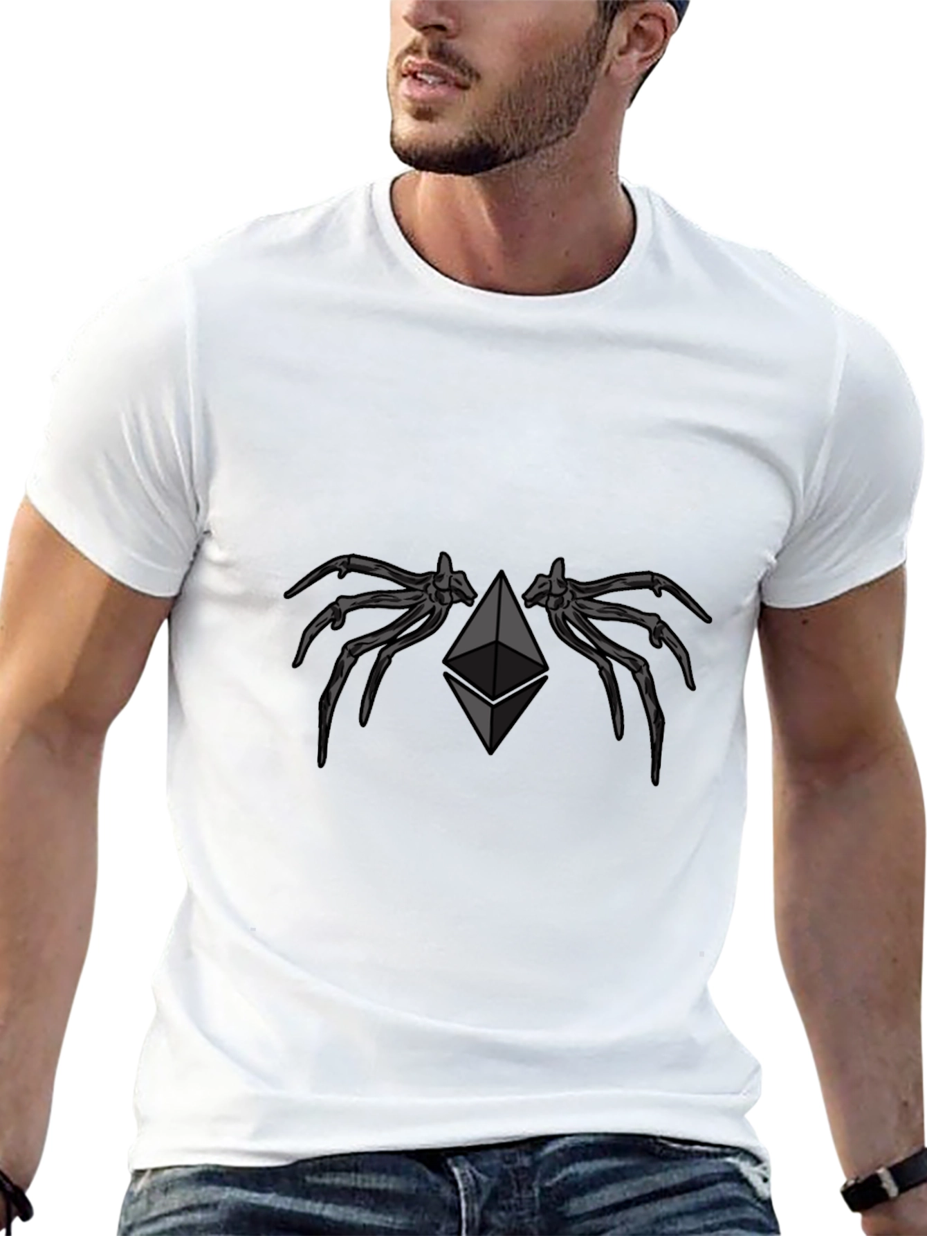Ethereum Crypto Black T-Shirt