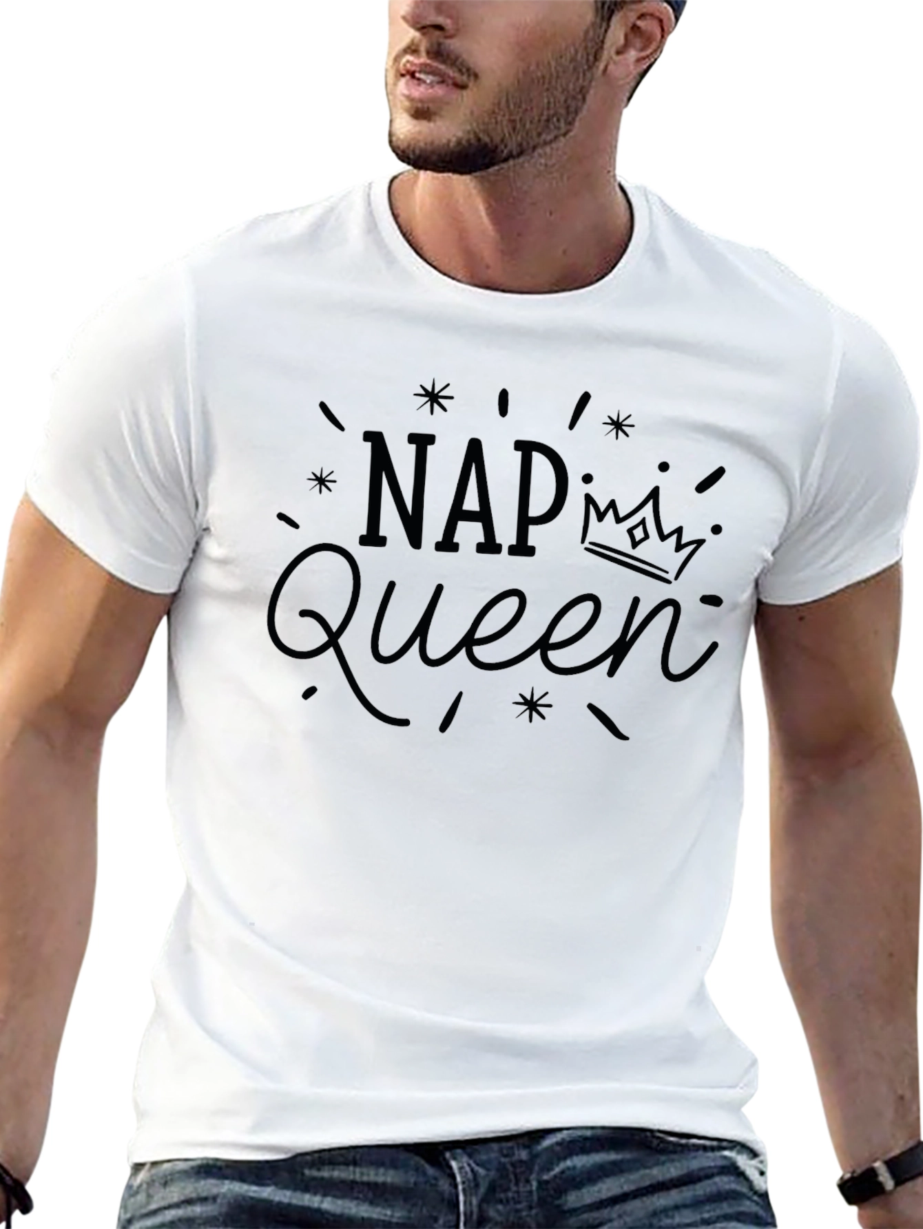 Nap Queen Graphic Tee - Relax in Style!