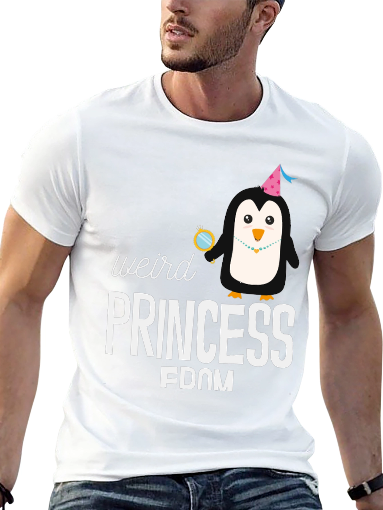 Weird Princess Fdom Black T-Shirt