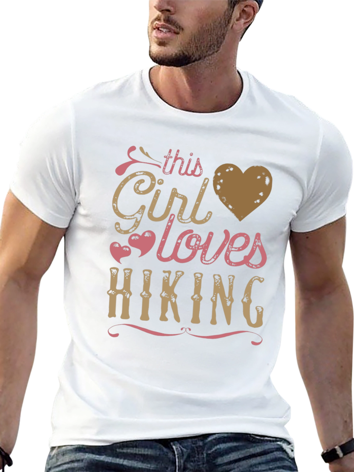 Girl Loves Hiking T-Shirt - Outdoor Adventure