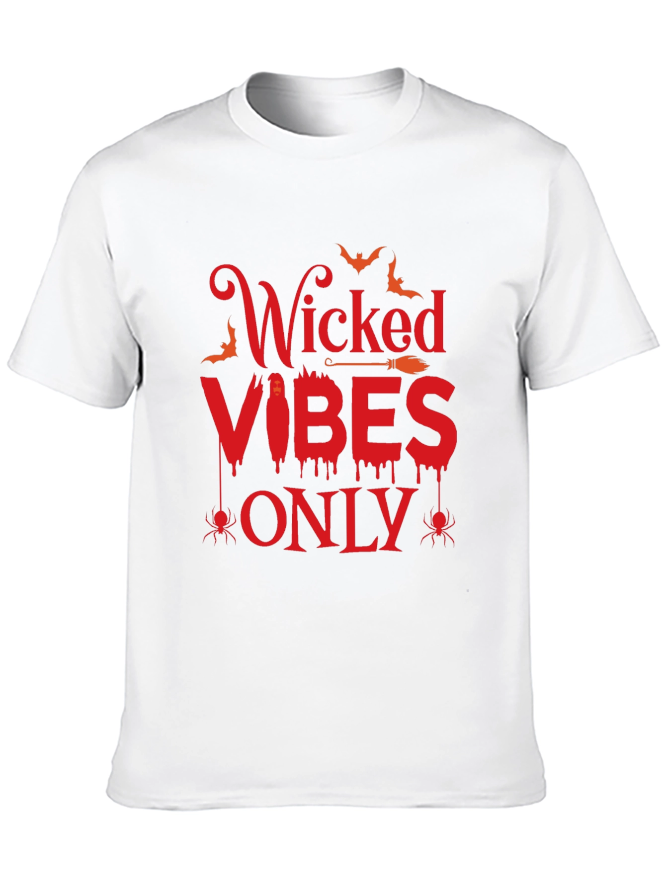 Wicked Vibes Only Halloween T-Shirt