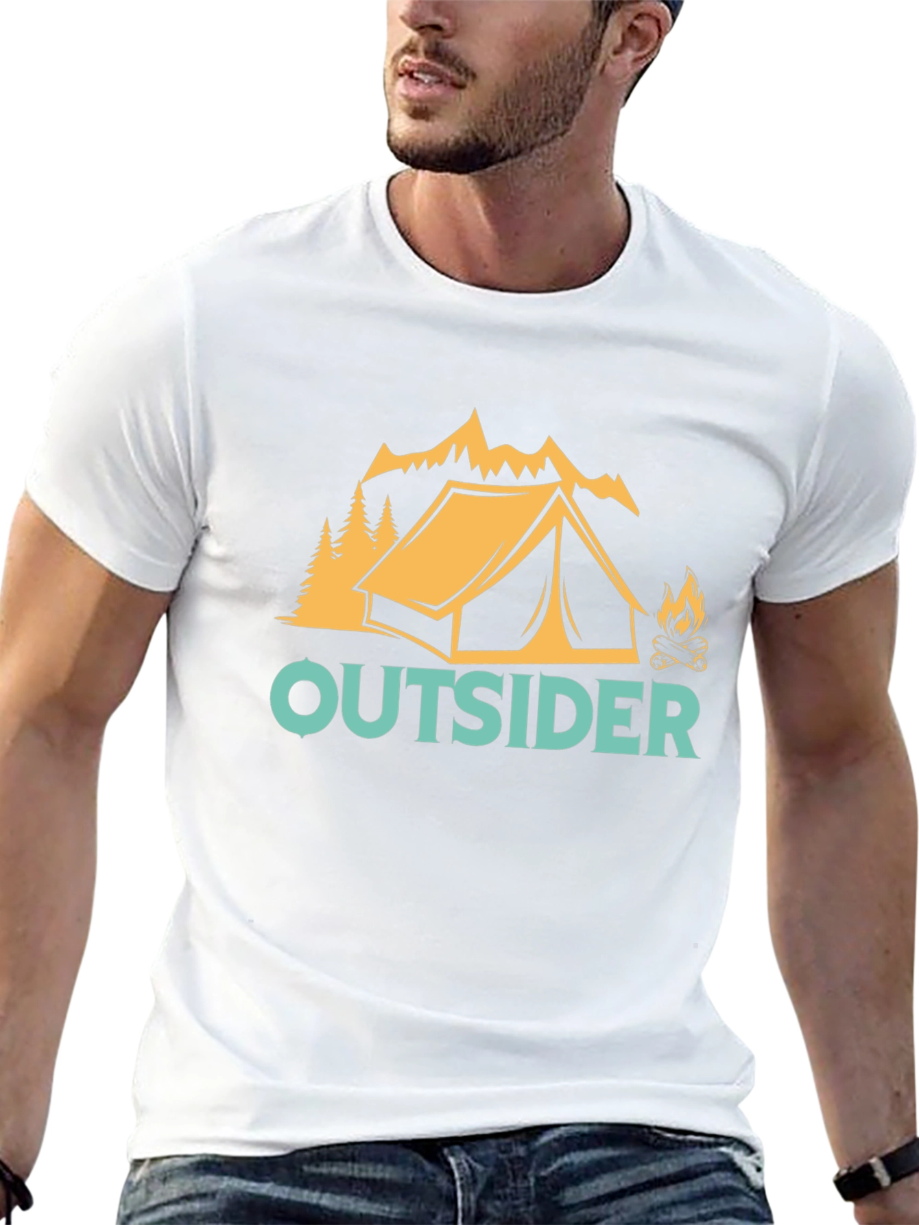 Outsider Camping Graphic Tee