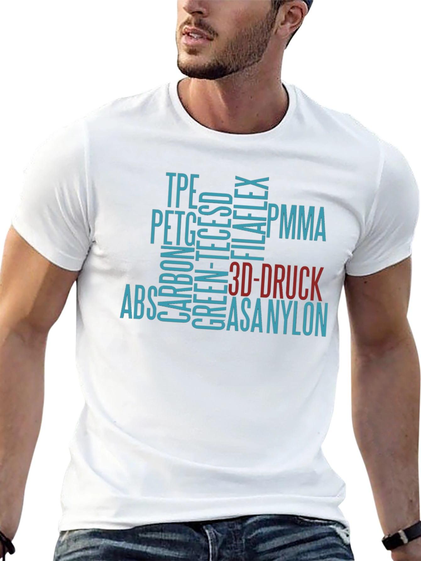 3D Printing Materials T-Shirt | 3D-Druck