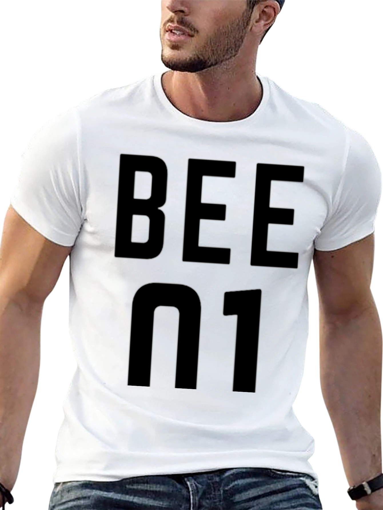 Mens Black BEE N1 T-Shirt