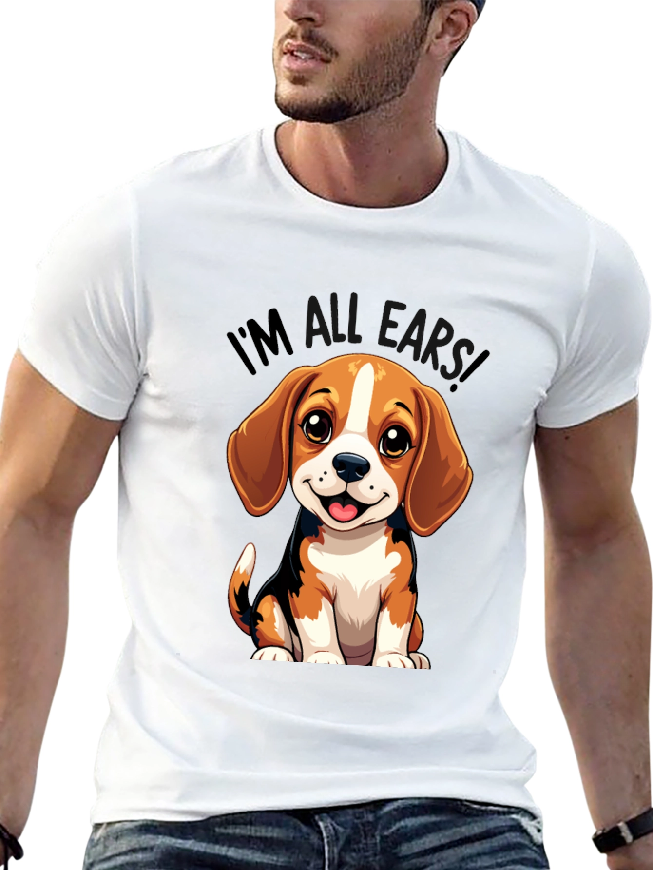Im All Ears Cute Beagle T-Shirt