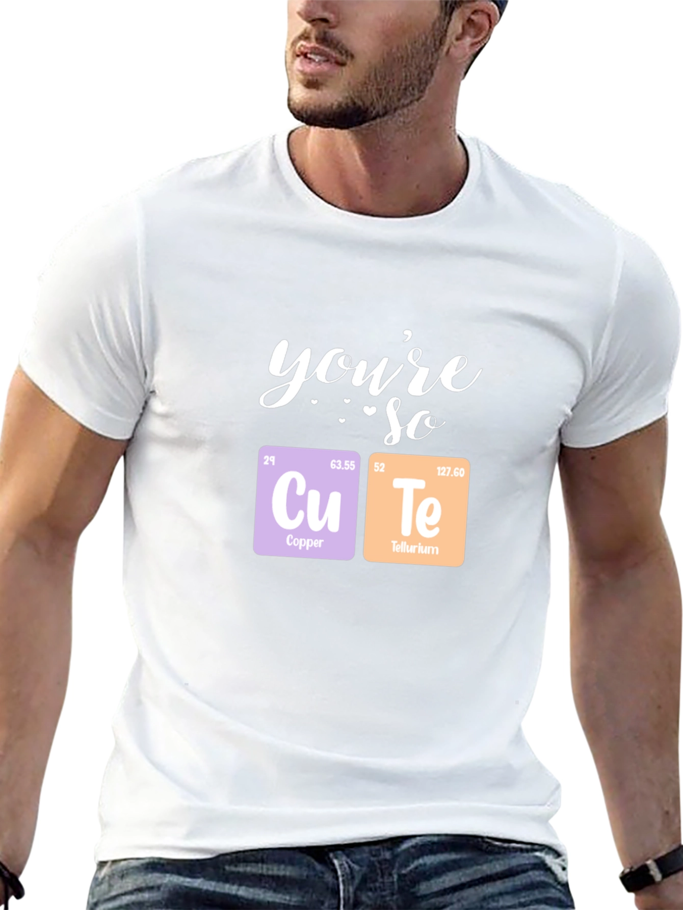 Youre So Cu-Te T-Shirt Chemistry Pun