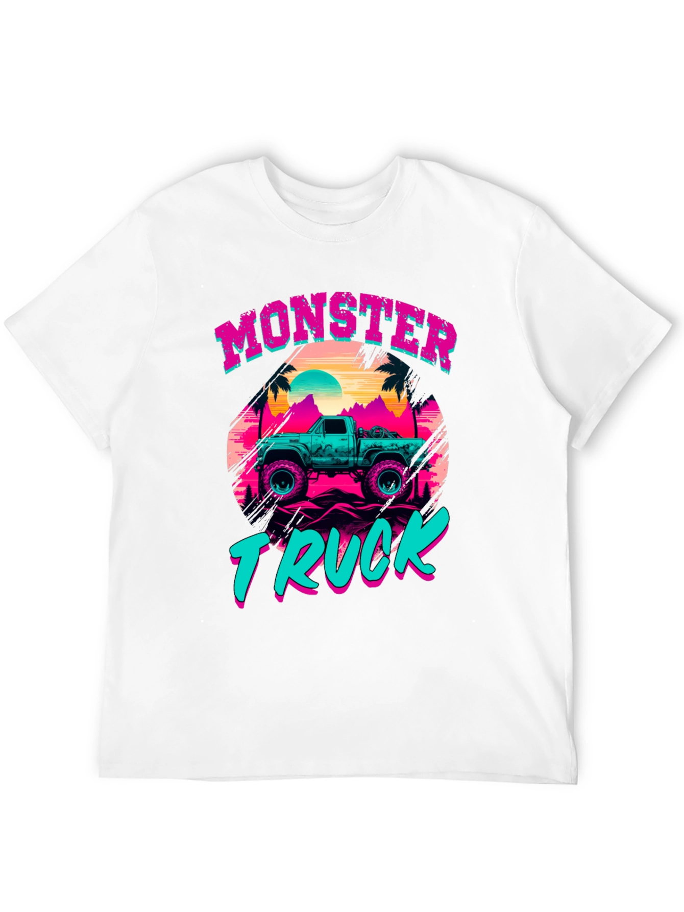 Retro Monster Truck Graphic Tee