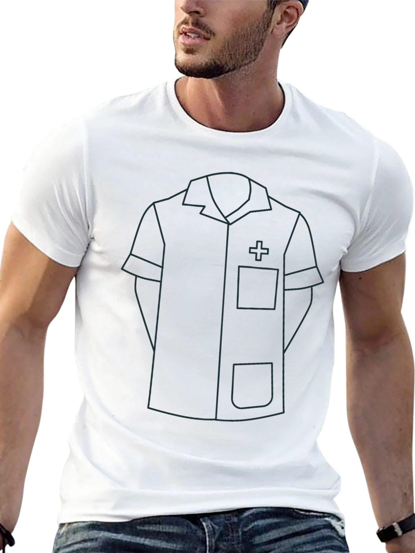 Medical Scrubs T-Shirt - Novelty Tee