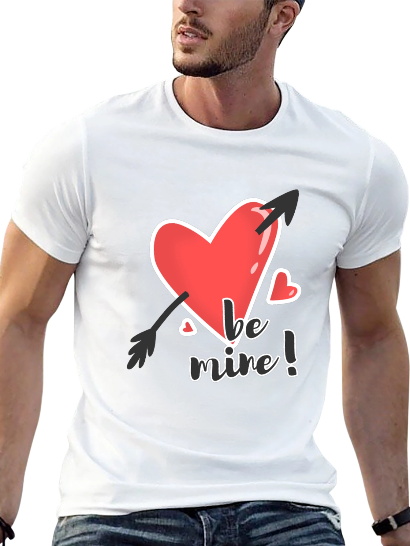 Be Mine Arrow Heart Tee - Valentines Day T-Shirt