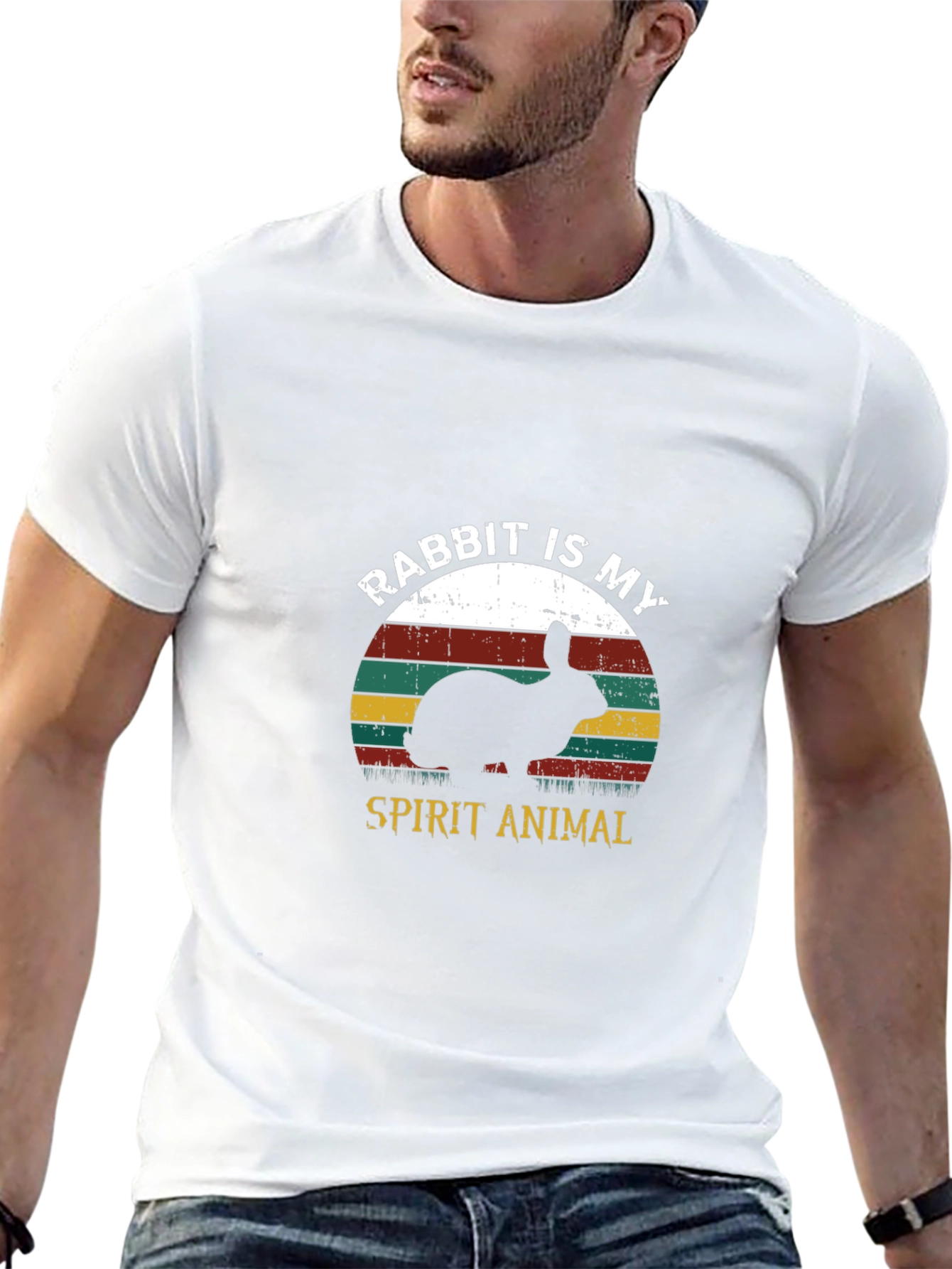Rabbit Is My Spirit Animal T-Shirt - Unisex