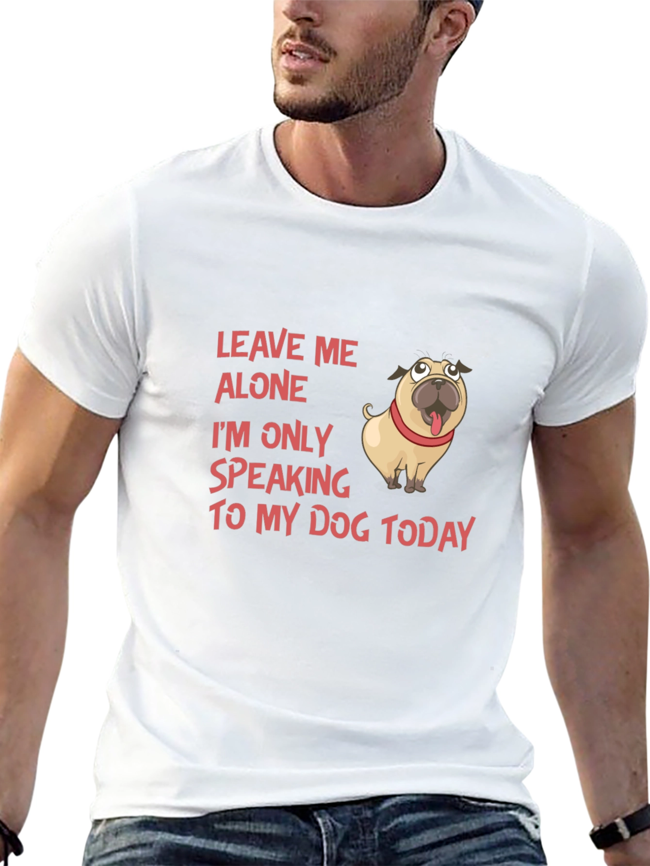 Leave Me Alone Dog T-Shirt