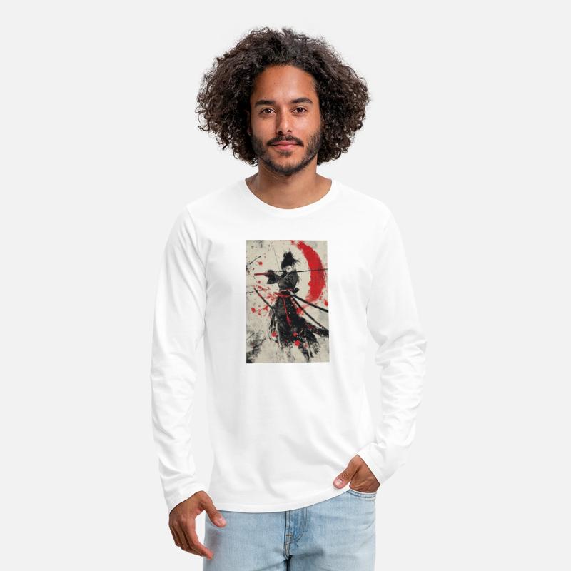 Samurai Spirit in Red and Black