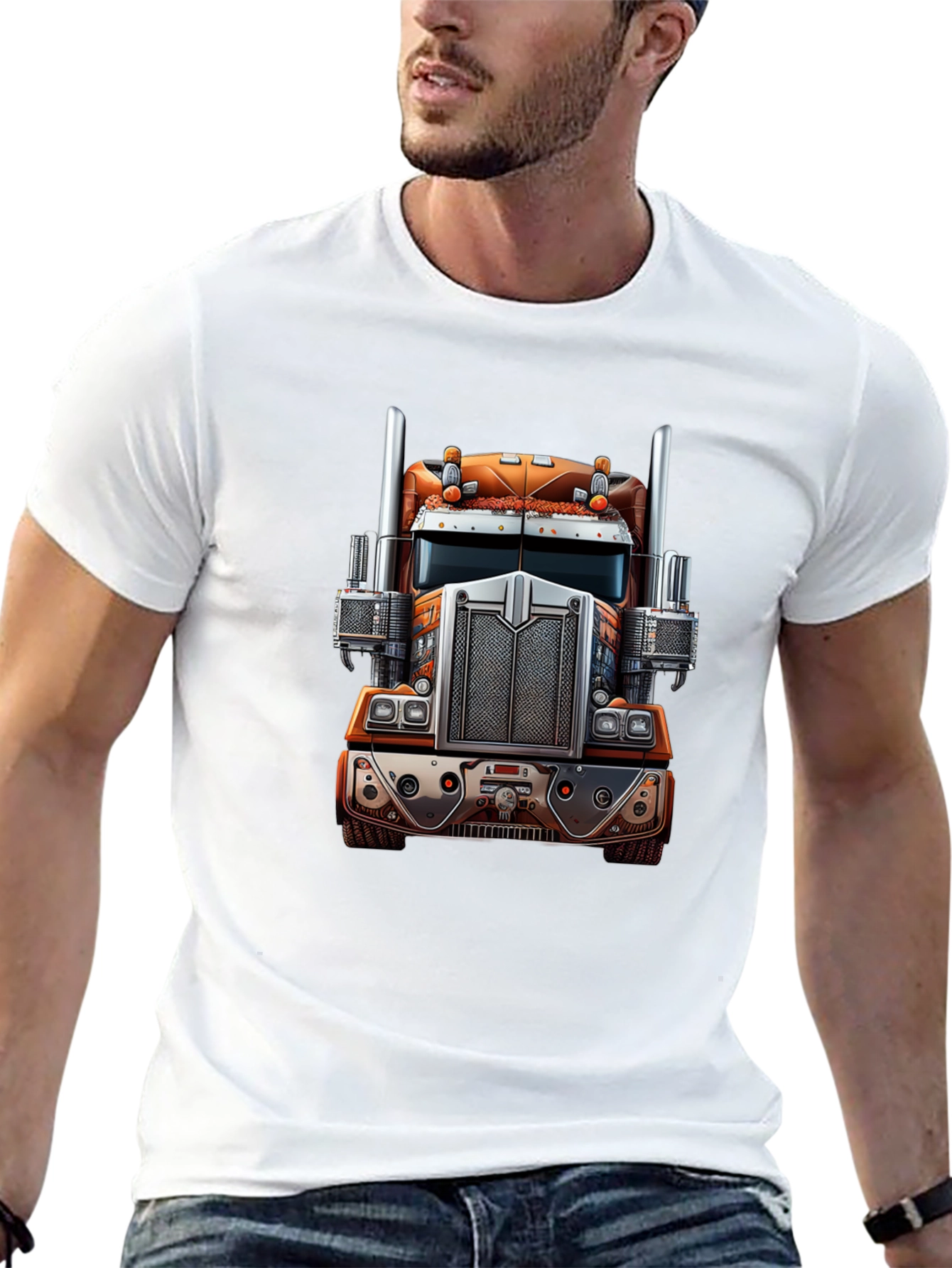 Truck Graphic Tee - Black