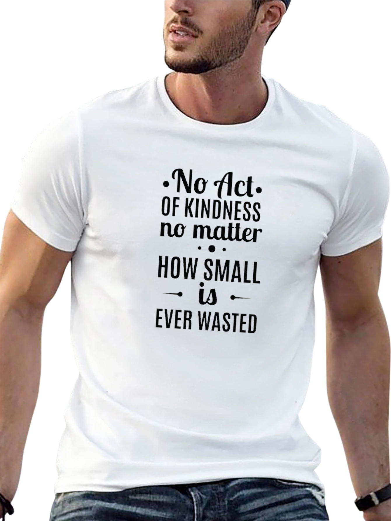 Kindness Matters Black Graphic Tee
