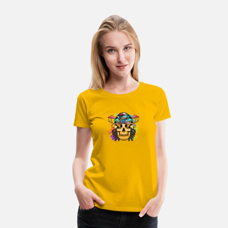 Skull Hippie After Life Design