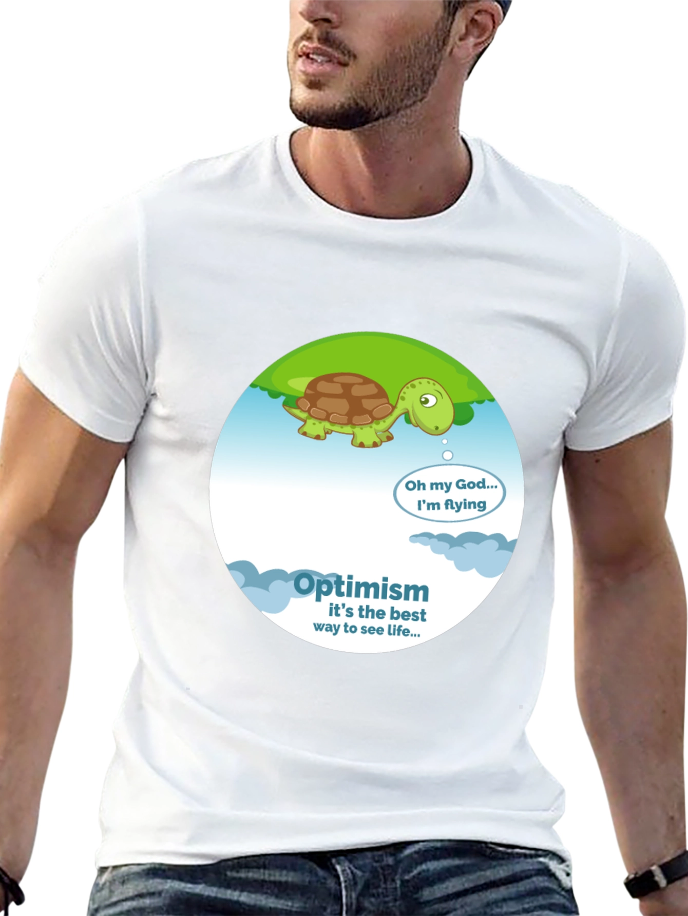 Optimistic Turtle T-Shirt