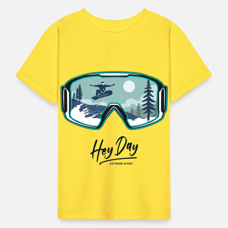 Snowboarding Style logo. By "Hey Day"