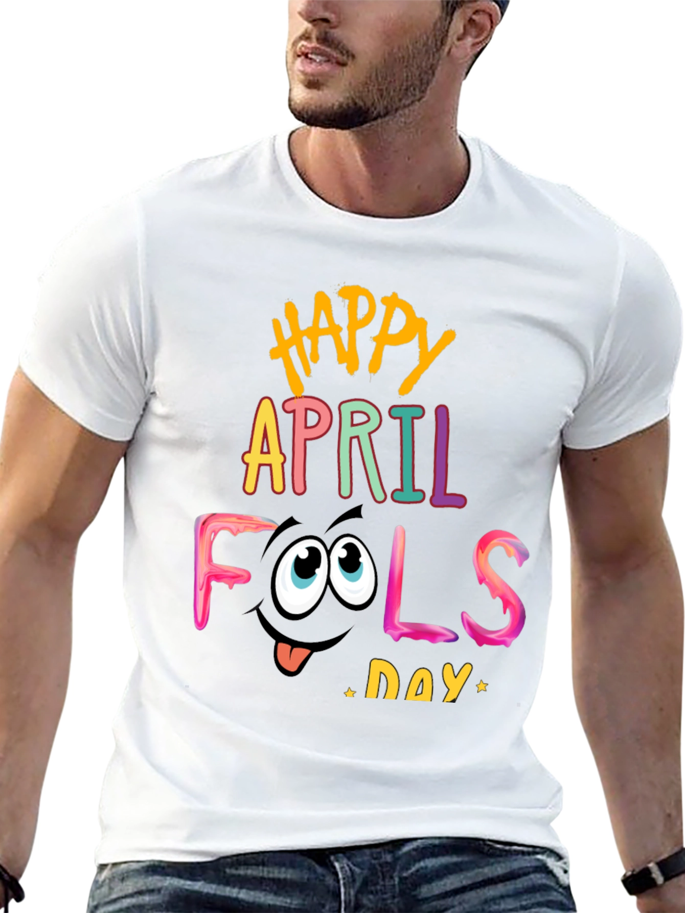 Happy April Fools Day Graphic T-Shirt