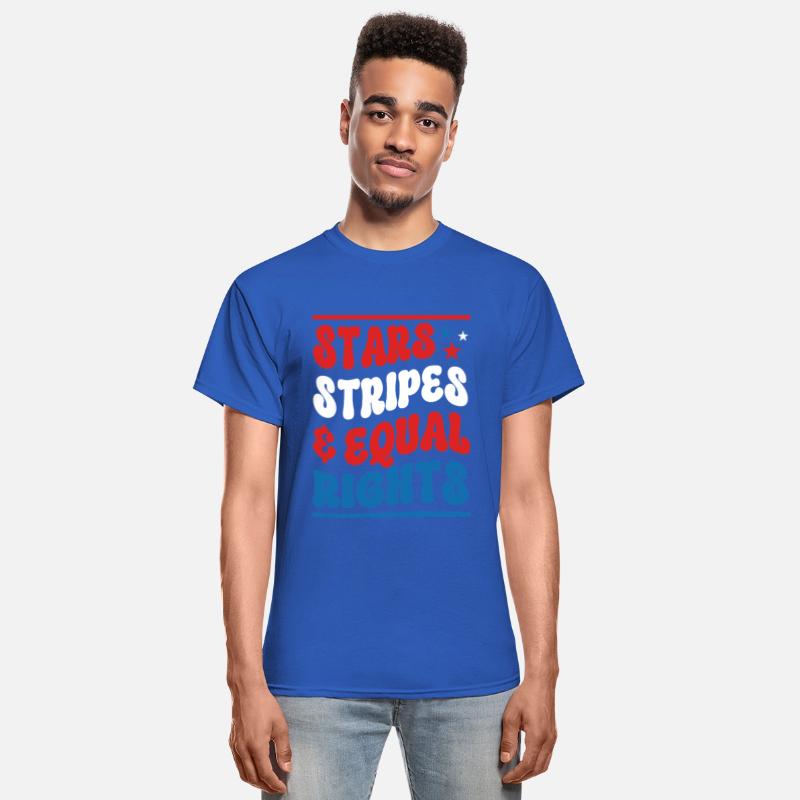 Stars Stripes And Equal Rights 4th Of July Support