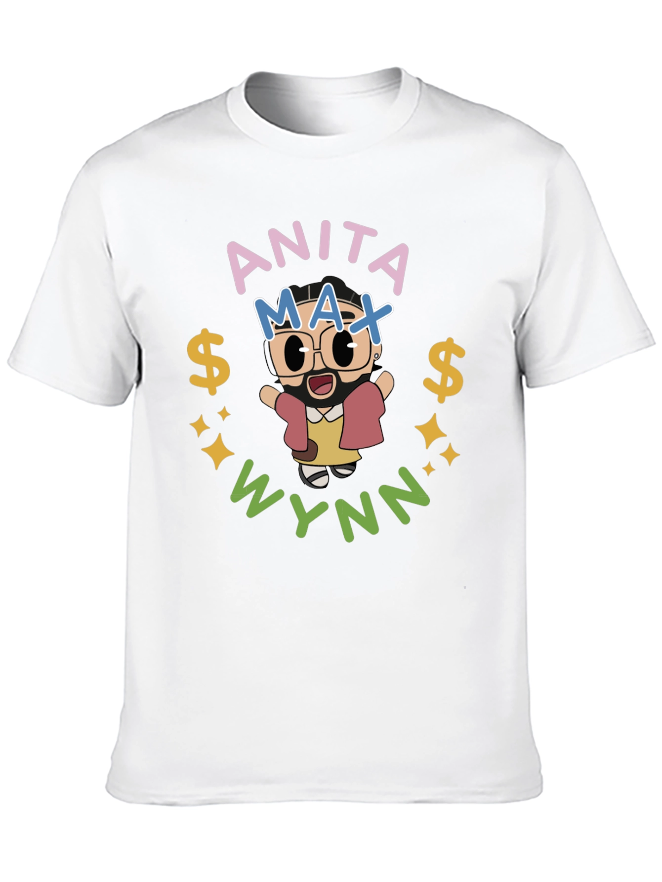 Anita Max Wynn T-Shirt - Funny Cartoon Design