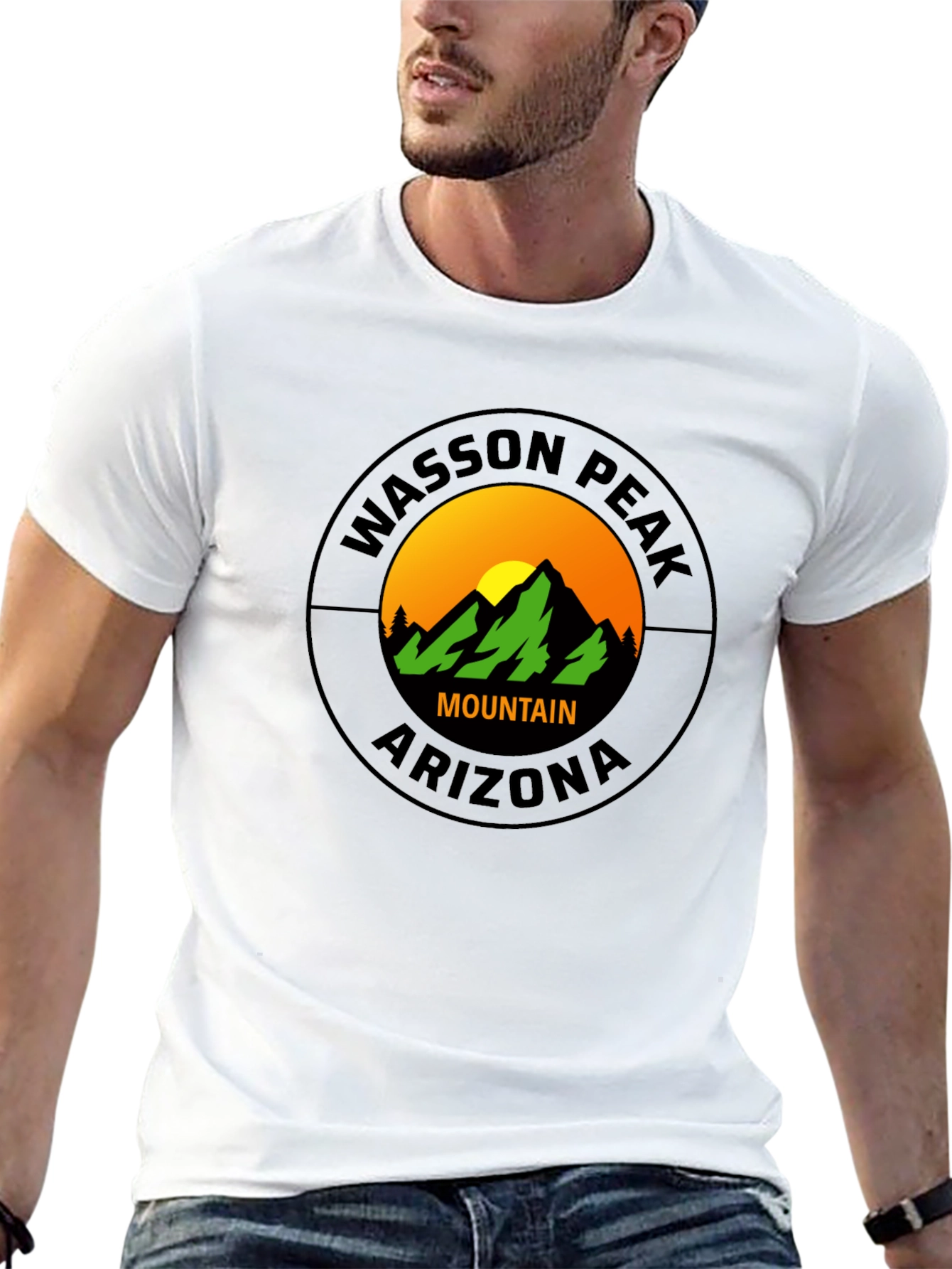Wasson Peak Mountain Arizona Graphic Tee