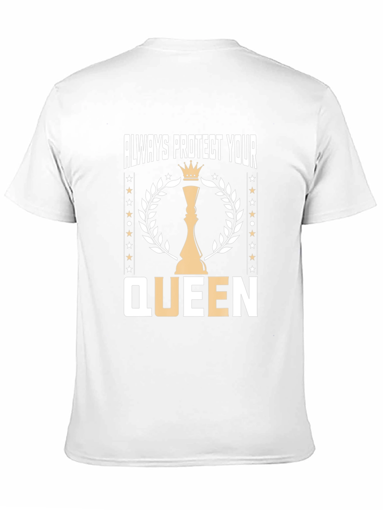 Protect Your Queen Chess Graphic T-Shirt