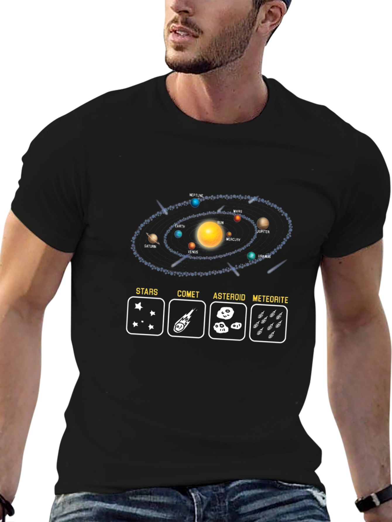 Solar System T-Shirt - Space Science Design