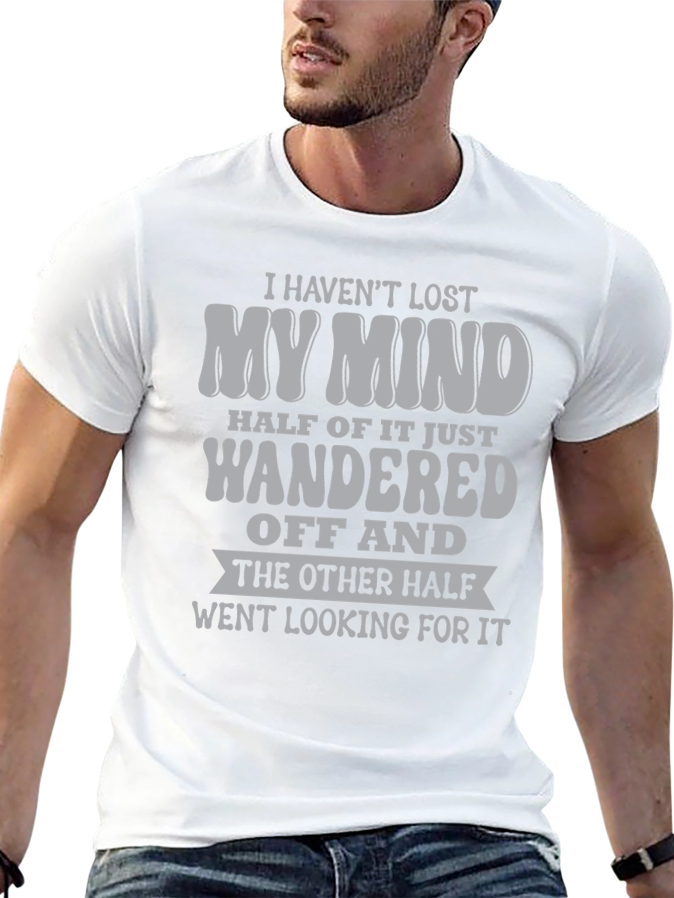 Humorous Lost My Mind Graphic Tee