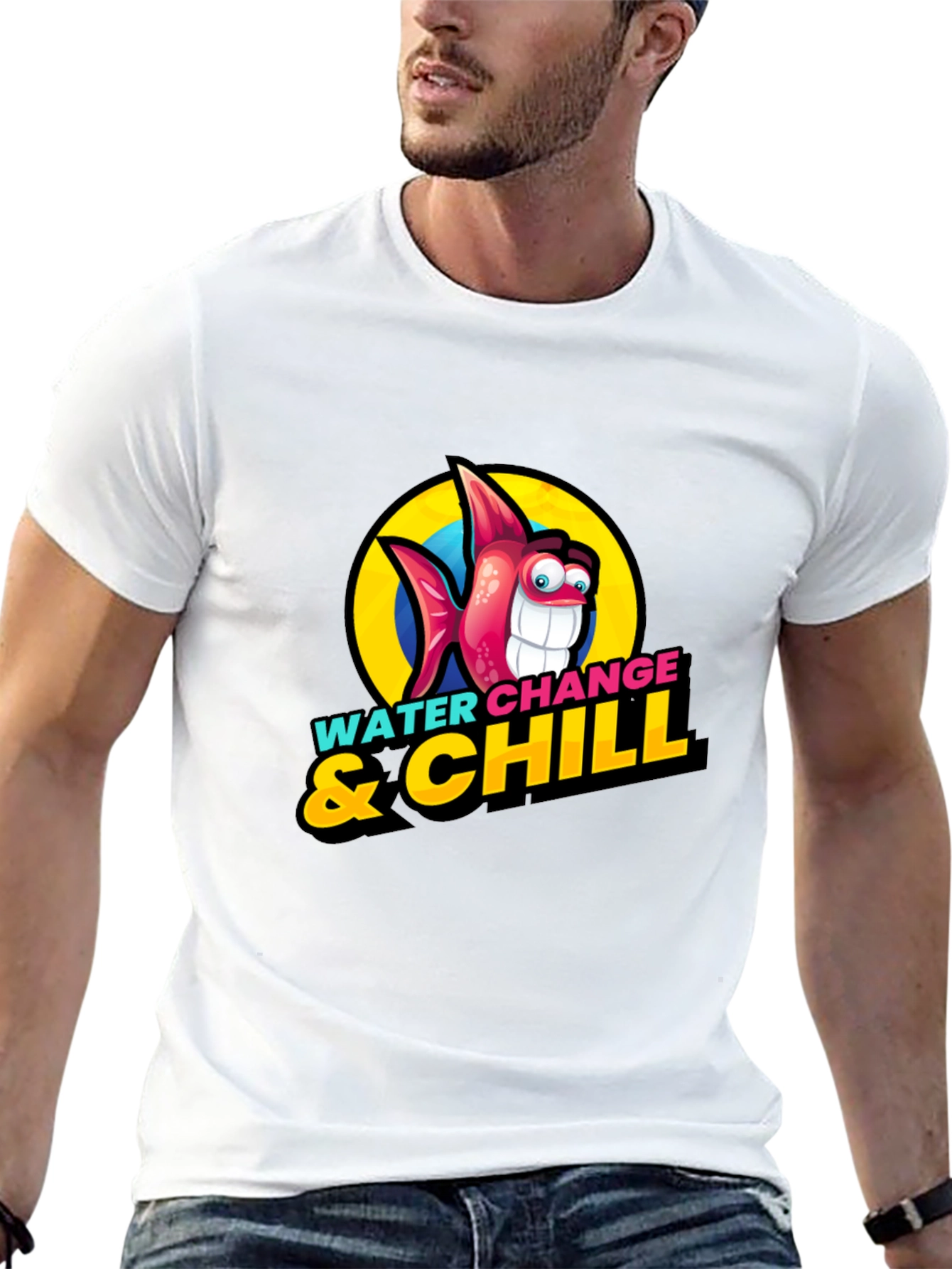 Water Change & Chill Graphic T-Shirt