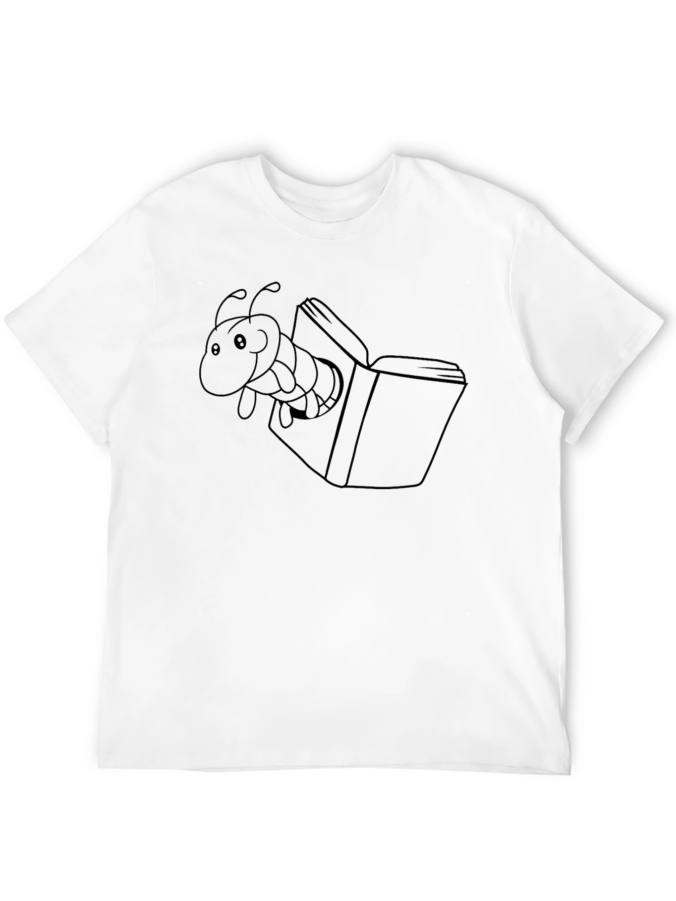 Bookworm Caterpillar Graphic T-Shirt - Unisex
